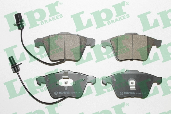 Brake Pad Set, disc brake (05P1230)