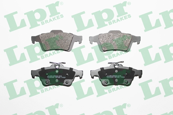 Brake Pad Set, disc brake (05P1882)