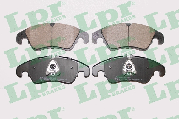 Brake Pad Set, disc brake (05P1420)