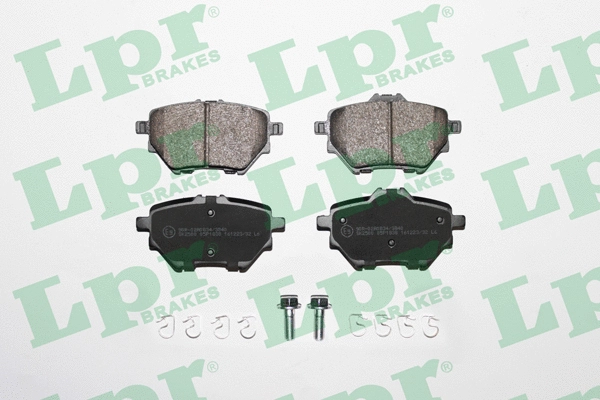 Brake Pad Set, disc brake (05P1838)