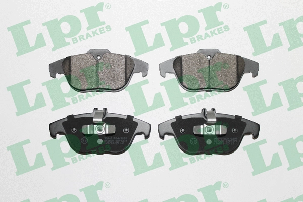 Brake Pad Set, disc brake (05P1274)