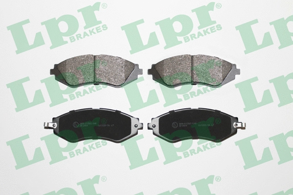 Brake Pad Set, disc brake (05P729)