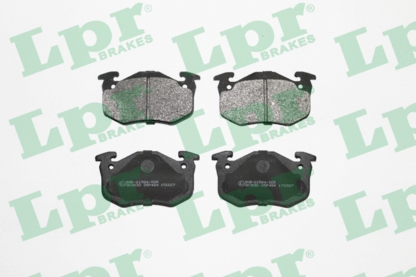 Brake Pad Set, disc brake (05P484)