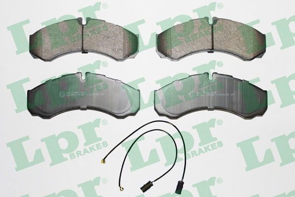 Brake Pad Set, disc brake (05P684D)