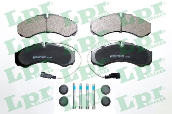 Brake Pad Set, disc brake (05P1515K)