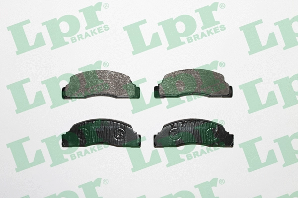 Brake Pad Set, disc brake (05P142)