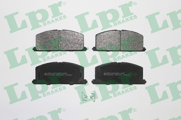 Brake Pad Set, disc brake (05P268)