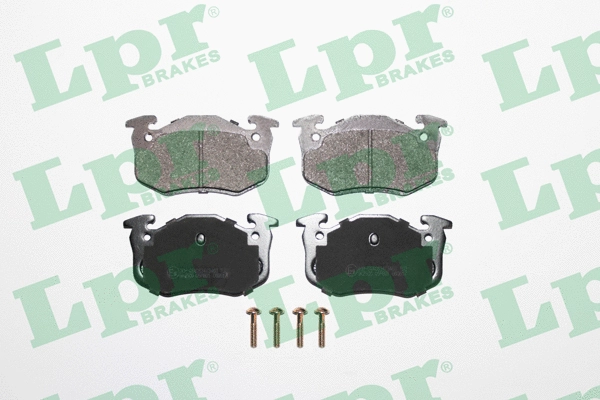 Brake Pad Set, disc brake (05P801)
