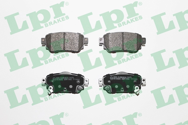 Brake Pad Set, disc brake (05P1992)