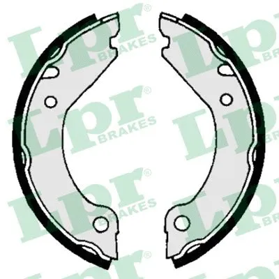 Brake Shoe Set, parking brake (04280)