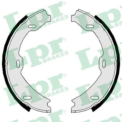 Brake Shoe Set, parking brake (08879)