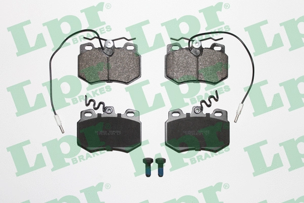 Brake Pad Set, disc brake (05P282)