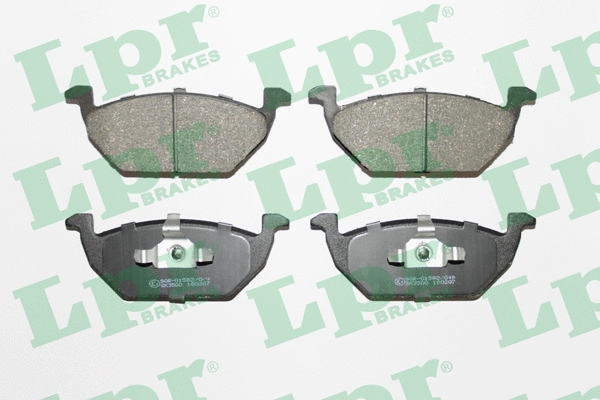 Brake Pad Set, disc brake (05P668)