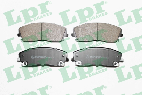Brake Pad Set, disc brake (05P1399)