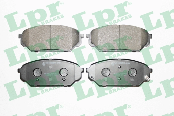 Brake Pad Set, disc brake (05P1989)