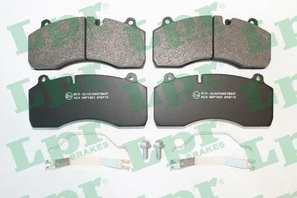 Brake Pad Set, disc brake (05P1501)