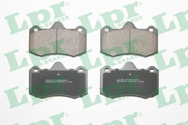 Brake Pad Set, disc brake (05P2009)