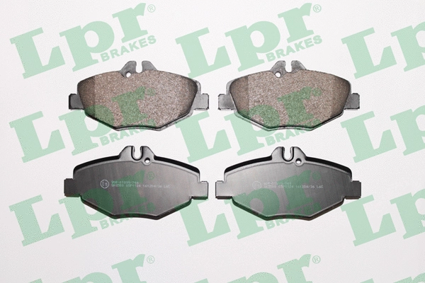 Brake Pad Set, disc brake (05P1124)
