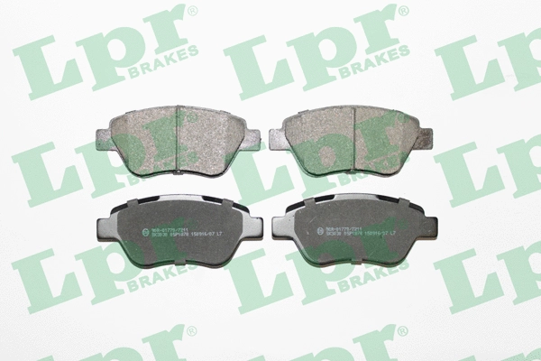 Brake Pad Set, disc brake (05P1878)