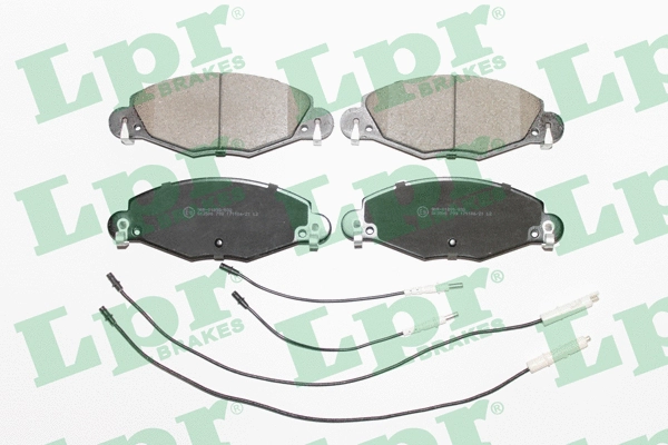 Brake Pad Set, disc brake (05P799)
