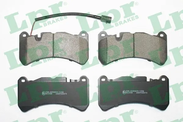 Brake Pad Set, disc brake (05P2073)