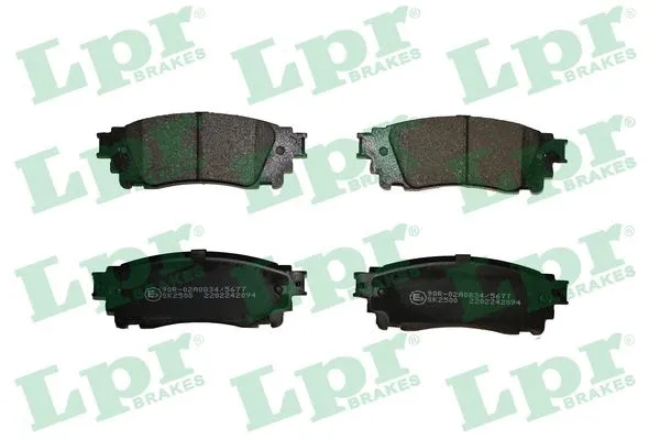 Brake Pad Set, disc brake (05P2094)