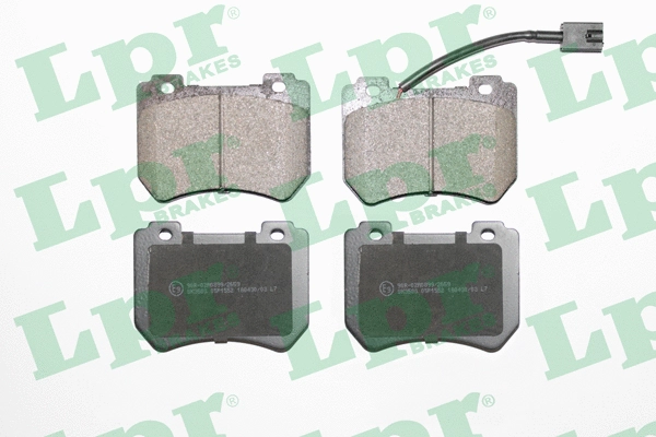 Brake Pad Set, disc brake (05P1552)