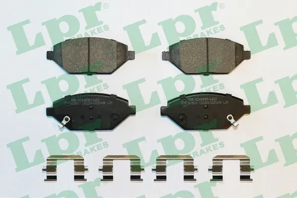 Brake Pad Set, disc brake (05P2049K)