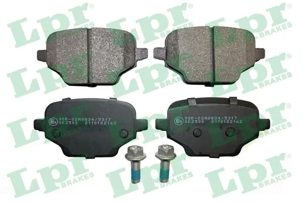 Brake Pad Set, disc brake (05P2162)
