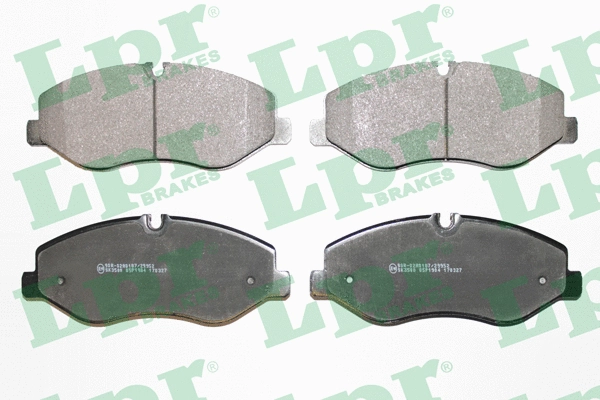 Brake Pad Set, disc brake (05P1904)