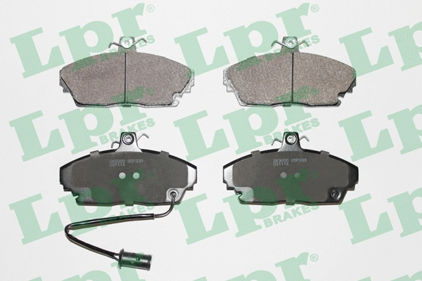Brake Pad Set, disc brake (05P339)