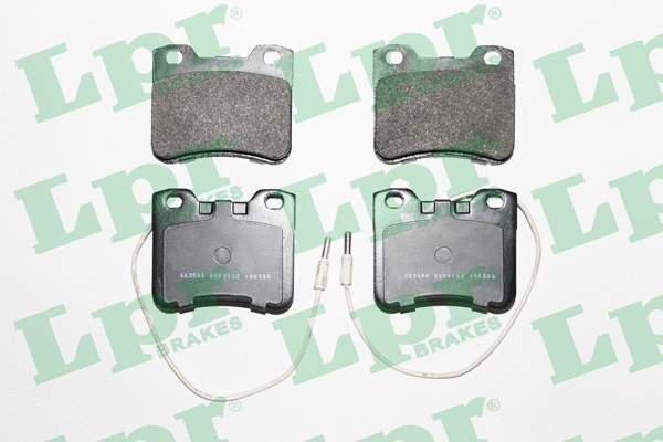 Brake Pad Set, disc brake (05P1135)