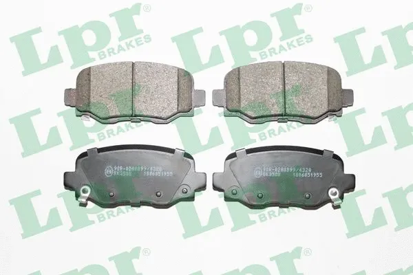 Brake Pad Set, disc brake (05P1955)