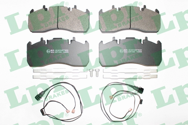 Brake Pad Set, disc brake (05P1492B)