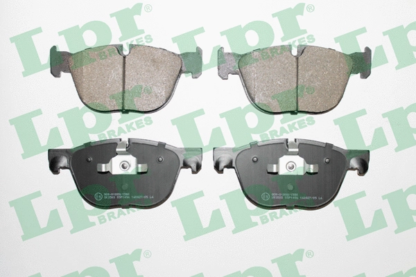 Brake Pad Set, disc brake (05P1496)
