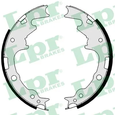 Brake Shoe Set (08790)