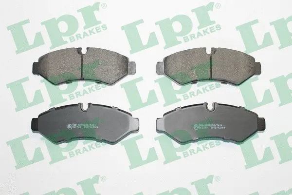 Brake Pad Set, disc brake (05P2144)