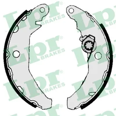 Brake Shoe Set (04340)