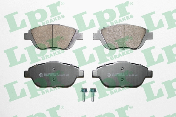 Brake Pad Set, disc brake (05P1590)