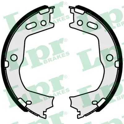 Brake Shoe Set, parking brake (01046)