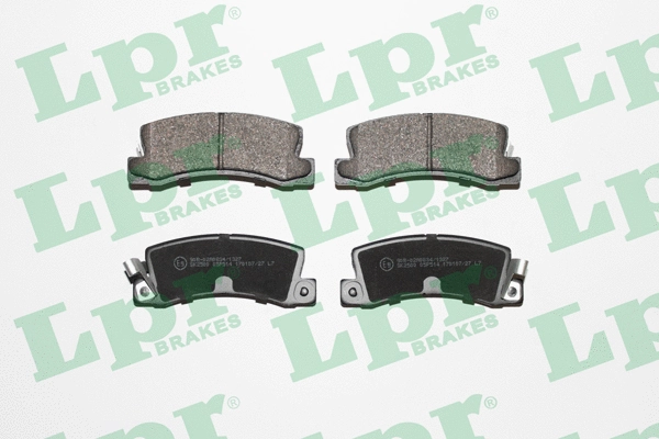 Brake Pad Set, disc brake (05P514)