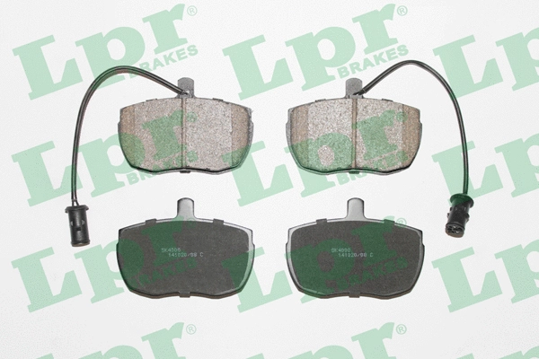 Brake Pad Set, disc brake (05P968)