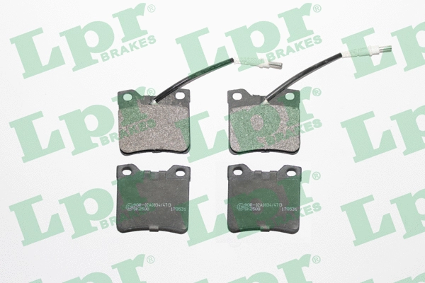Brake Pad Set, disc brake (05P330)