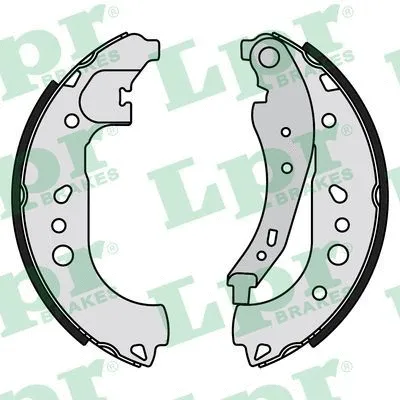 Brake Shoe Set (01181)