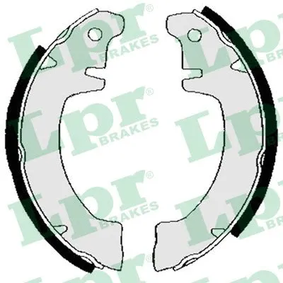 Brake Shoe Set (03040)