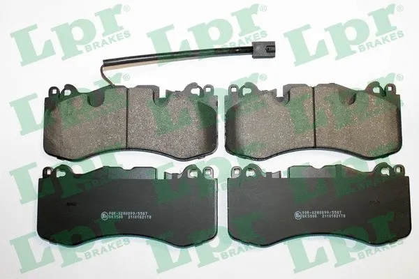 Brake Pad Set, disc brake (05P2178)