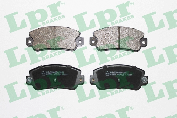 Brake Pad Set, disc brake (05P128)