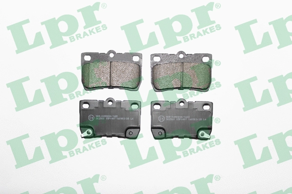 Brake Pad Set, disc brake (05P1407)
