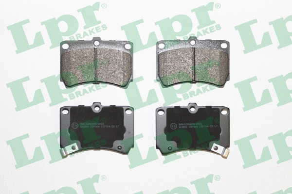 Brake Pad Set, disc brake (05P366)