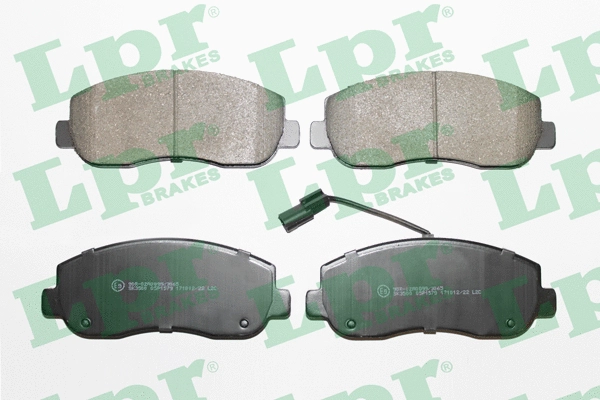 Brake Pad Set, disc brake (05P1579)